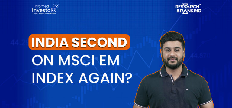 India To Retake 2nd Spot On The MSCI EM Index