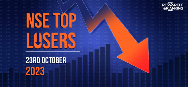Nifty Closing: NSE Top Losers Today 23th Oct