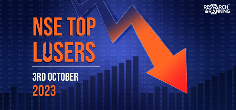 Nifty Closing: Top Loser Stocks Today 3rd October ’23